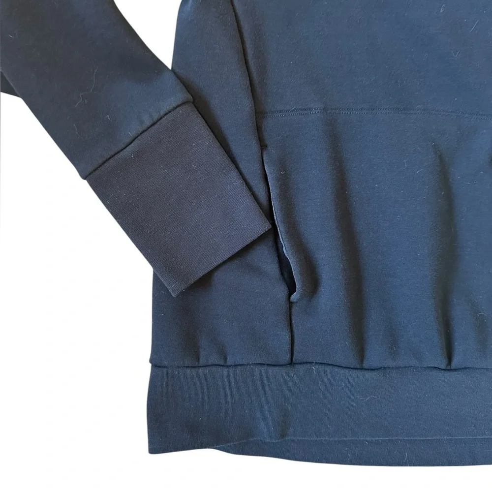 FABLETICS black mock neck sweatshirt size Large - Picture 3 of 6